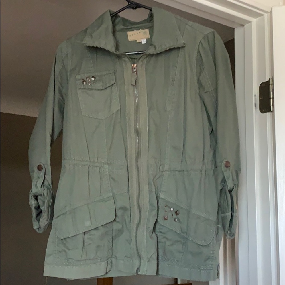 Army green jacket